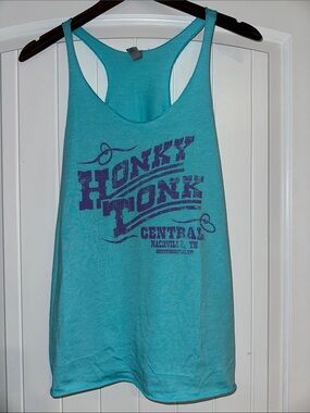 Honky Tonk Central, Nashville TN Racerback Tank